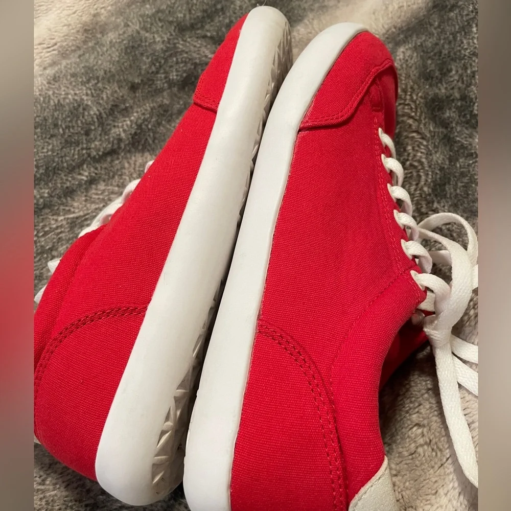 Splay Barefoot Canvas "Cardinal Red" Freestyle 2.0 Mens 8 / Womens 10 Worn Once! - Picture 6 of 9